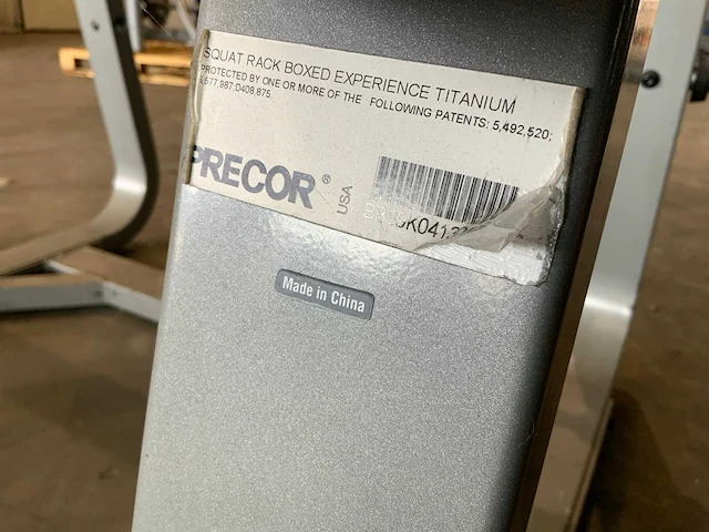 Precor squat rek krachtstation - afbeelding 3 van  5
