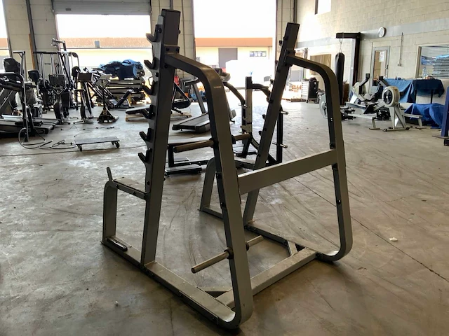 Precor squat rek krachtstation - afbeelding 5 van  5