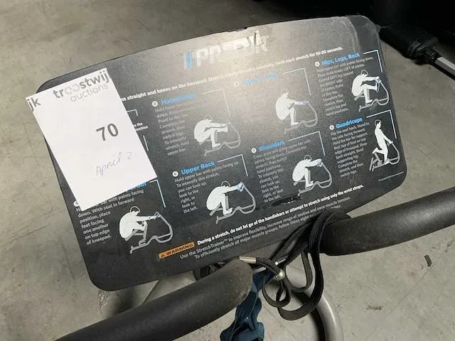 Precor strech bench krachtstation - afbeelding 2 van  4
