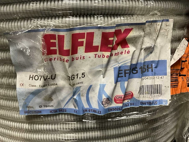 Preflex vob3g1,5 500 m stroomkabel (3x) - afbeelding 4 van  4