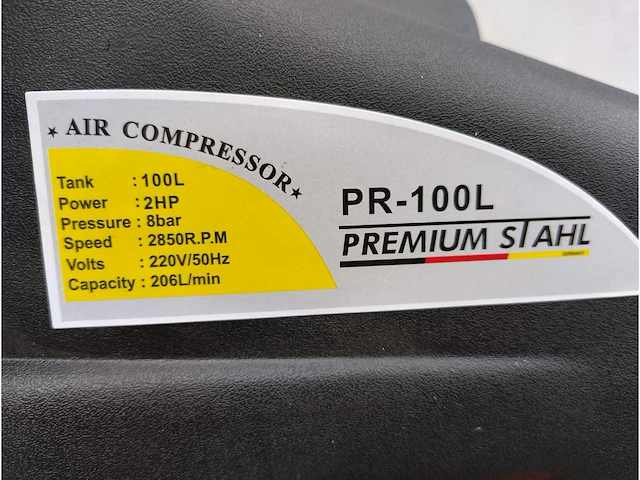 Premium stahl hogedrukcompressor - afbeelding 8 van  9