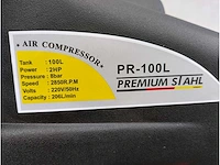 Premium stahl pr-100l luchtcompressor 100 liter - afbeelding 2 van  10