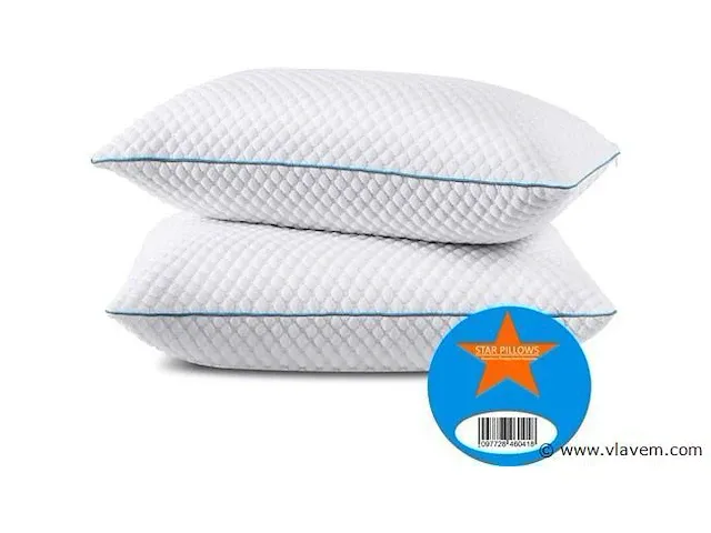 Premium traagschuim kussen - 60x40cm - afbeelding 1 van  4