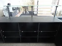 Presentatie/koeltoog hout/natuursteen - afbeelding 3 van  4