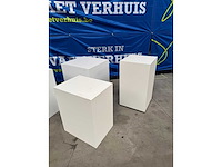 Presentatiesokkels (4x) - afbeelding 2 van  5