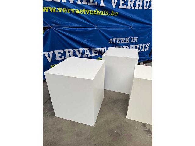 Presentatiesokkels (4x) - afbeelding 3 van  5