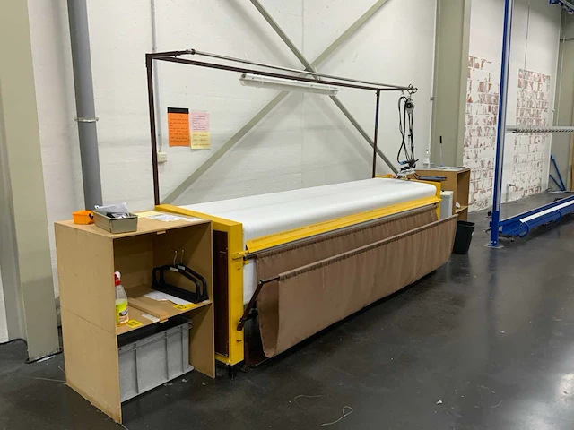 Press-vite 8m/98 1123 industriële strijktafel - afbeelding 2 van  9