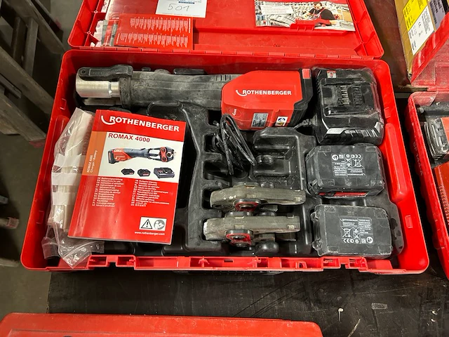 Pressmachine rothenberger - afbeelding 1 van  6