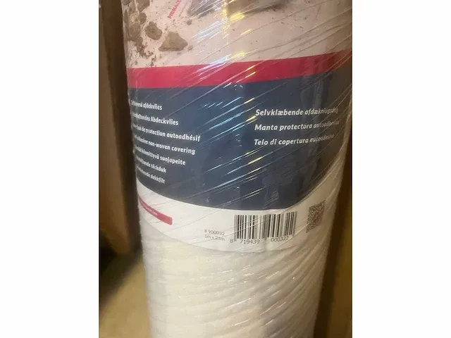 Primacover standard - zelfklevend afdekvlies 180 g/m² stucloper 1x25m - 0484026 2 rollen - afbeelding 4 van  4