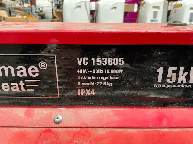 Primae heat vc 153805 heater - afbeelding 3 van  4