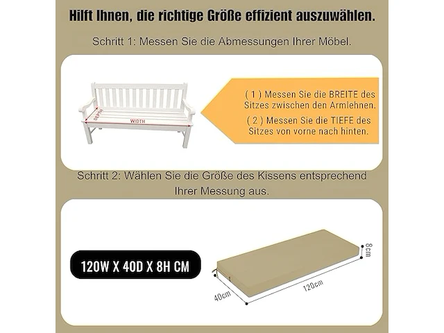 Primepatio bankkussen - afbeelding 2 van  3