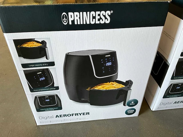 Princess airfryer 6 liter 1700 watt (2x) - afbeelding 2 van  7
