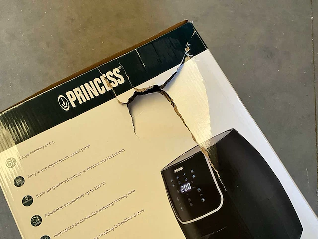 Princess airfryer 6 liter 1700 watt (2x) - afbeelding 6 van  7
