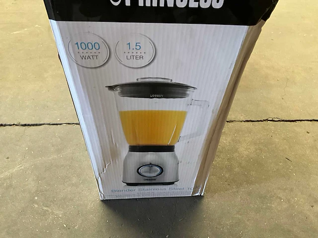 Princess blender rvs 1,5 liter 1000 watt (4x) - afbeelding 7 van  8