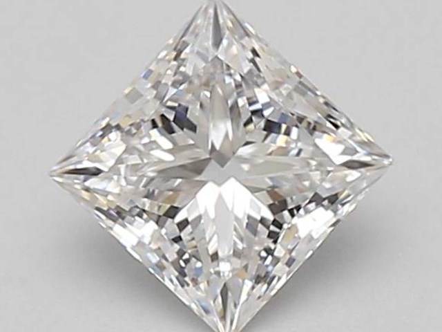 Princess diamant 3.07ct – e/vvs2 – hrd - afbeelding 1 van  3