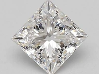 Princess diamond 1.03ct d/vvs2 (hrd certified) - afbeelding 1 van  4