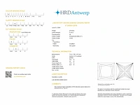 Princess diamond 2.16ct (igi certified) - afbeelding 3 van  4