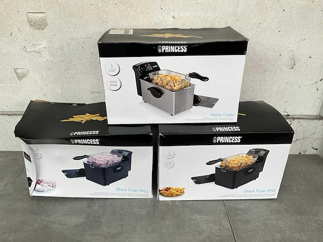 Princess diverse friteuses (3x) - afbeelding 1 van  11