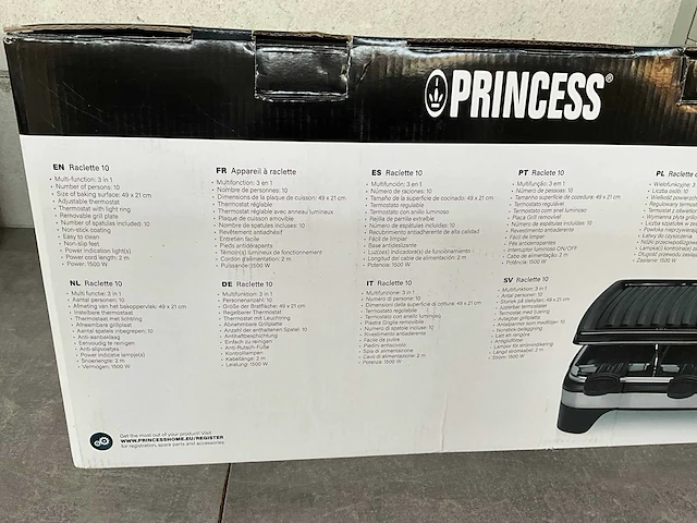 Princess diverse grill- bakplaten (3x) - afbeelding 6 van  11