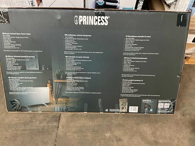 Princess diverse smart infrarood paneel verwarmingen (5x) - afbeelding 12 van  18