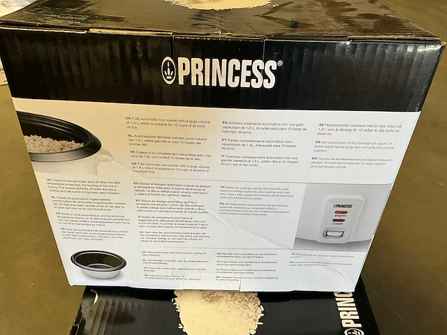 Princess rijstkoker 1,8 liter (5x) - afbeelding 6 van  7