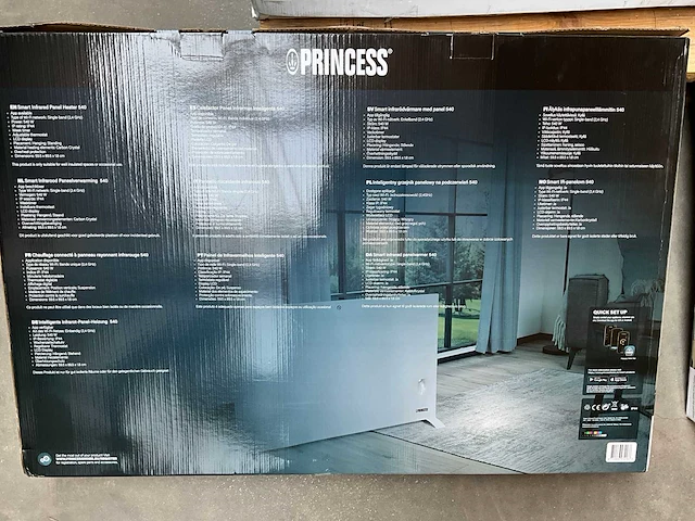 Princess smart infrarood paneel verwarming (3x) - afbeelding 4 van  8