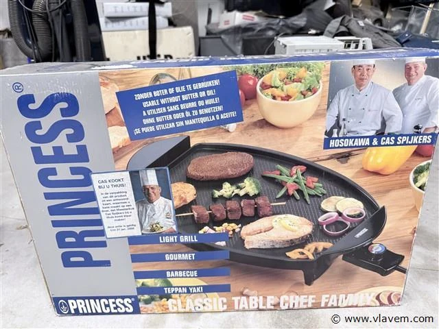 Princess steengrill - volledig in doos - afbeelding 1 van  3