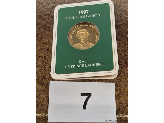 Prins laurent 1997 - afbeelding 1 van  3
