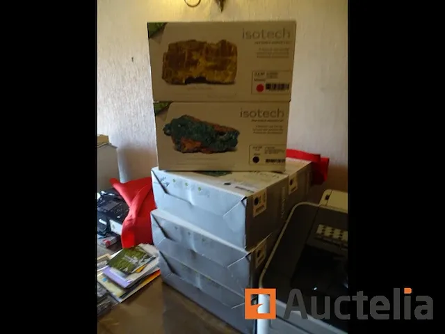Printer brother, cartridges, bureautafel lamp, 2 telefoons - afbeelding 10 van  12