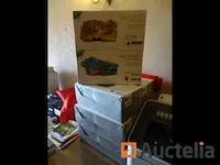 Printer brother, cartridges, bureautafel lamp, 2 telefoons - afbeelding 10 van  12