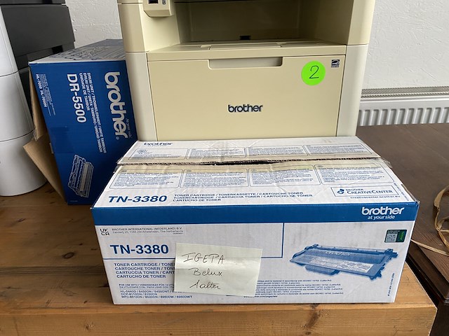 Printer brother + drum en toner - afbeelding 2 van  4