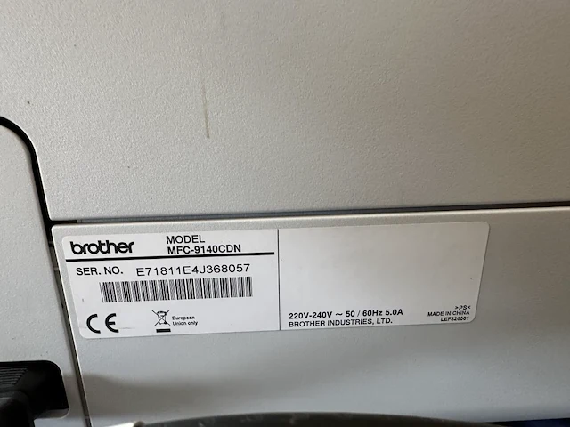 Printer brother mfc 9140cdn - afbeelding 4 van  5