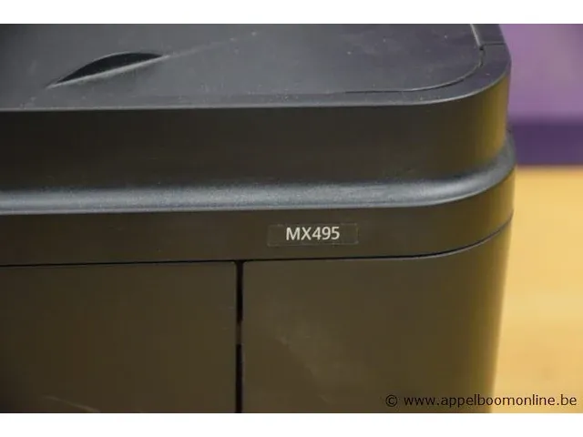 Printer canon, type mx495, werking niet gekend, zonder kabels - afbeelding 2 van  2