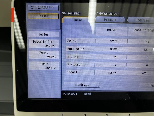 Printer copier develop ineo+ 308 - afbeelding 5 van  5