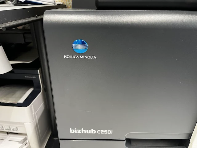 Printer copier konica minolta bizhub c250i - afbeelding 2 van  3