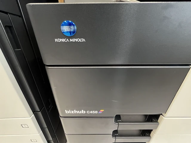 Printer copier konica minolta bizhub c458 - afbeelding 2 van  4