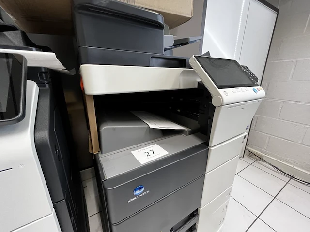 Printer copier konica minolta bizhub c458 - afbeelding 3 van  4