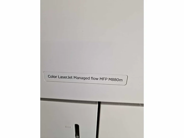 Printer hp laserjet managed flow m880m - afbeelding 11 van  11