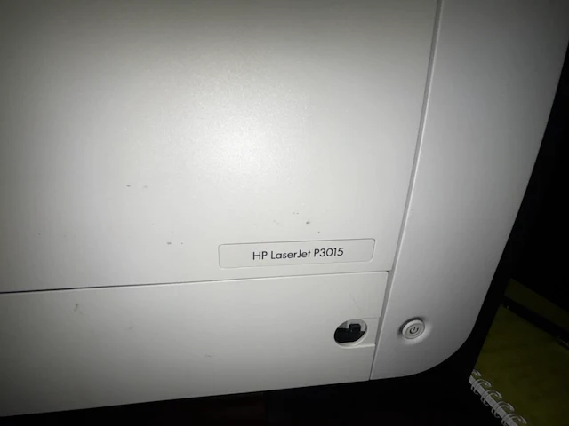 Printer hp laserjet p3015 - afbeelding 3 van  4
