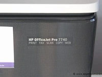 Printer hp, officejet pro 7740 - afbeelding 2 van  2