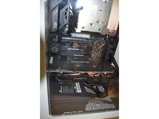 Printer hp photosmart 5520, 4 inkt patronen, gaming pc bestaande uit case fractal design, moederbord tufz270 mark2, videokaart gigabyte - afbeelding 3 van  11