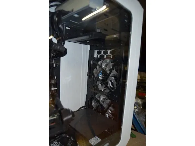 Printer hp photosmart 5520, 4 inkt patronen, gaming pc bestaande uit case fractal design, moederbord tufz270 mark2, videokaart gigabyte - afbeelding 4 van  11