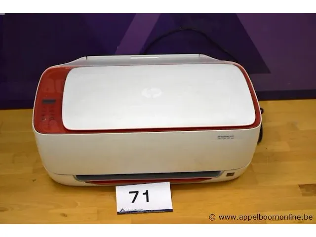 Printer hp, type deskjet 3635, werking niet gekend, zonder kabels - afbeelding 1 van  2