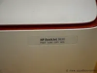 Printer hp, type deskjet 3635, werking niet gekend, zonder kabels - afbeelding 2 van  2