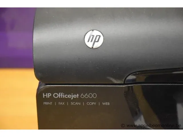 Printer hp, type officejet 6600, werking niet gekend, zonder kabels - afbeelding 2 van  2
