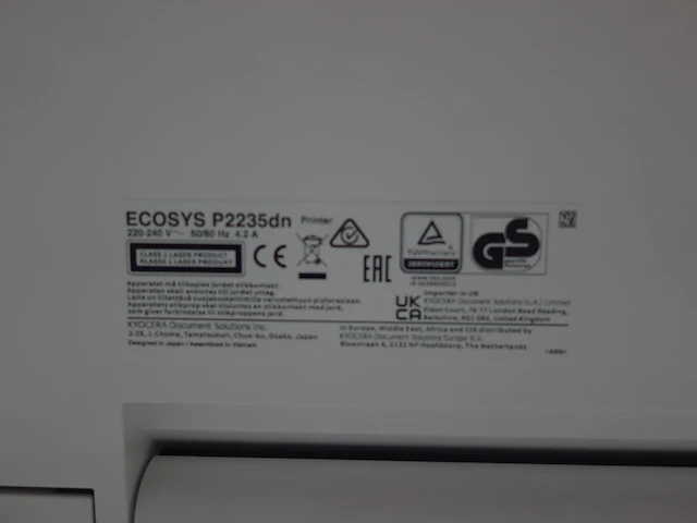 Printer kyocera - afbeelding 3 van  4
