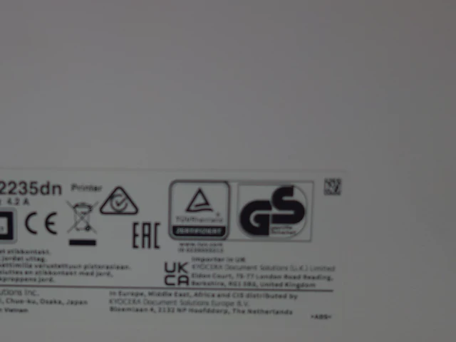 Printer kyocera - afbeelding 4 van  4