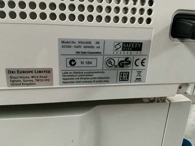 Printer oki c822 - afbeelding 4 van  4