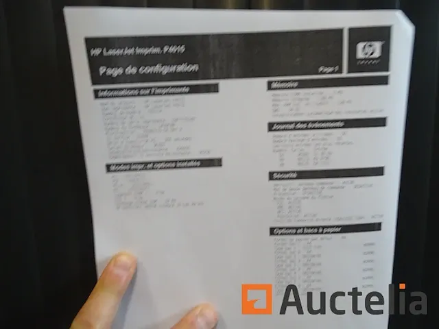 Printer op wielen hp laserjet p4015 cb511a - afbeelding 4 van  10