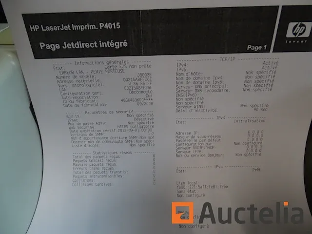 Printer op wielen hp laserjet p4015 cb511a - afbeelding 5 van  10